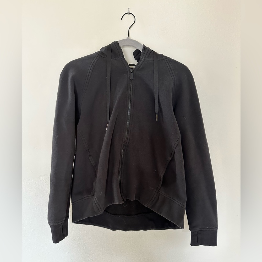 Lululemon oversized black hoodie, size 8